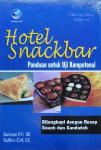 Image of Hotel Snackbar: Panduan untuk Uji Kompetensi