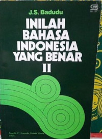 Image of INILAH BAHASA INDONESIA YANG BENAR