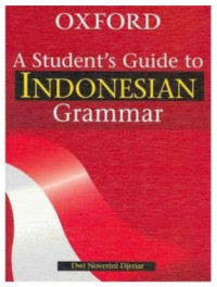 Image of Oxford A Student's Guide to Indonesian grammar