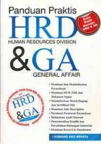Image of Panduan Pratis hrd & ga