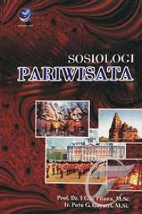 Image of Sosiologi Pariwisata